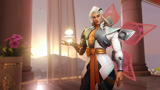 a promotional image of the Overwatch 2 character Lifeweaver