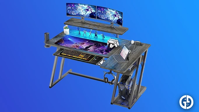 The Armocity L-shaped gaming desk
