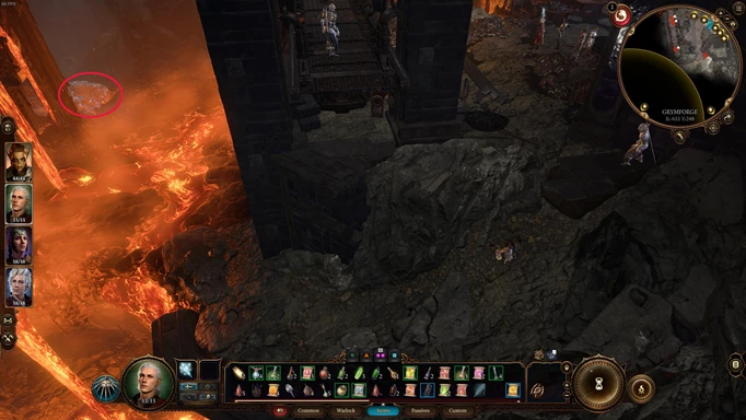 an image showing how to get Mithral Ore in the Baldur's Gate 3 Adamantine Forge