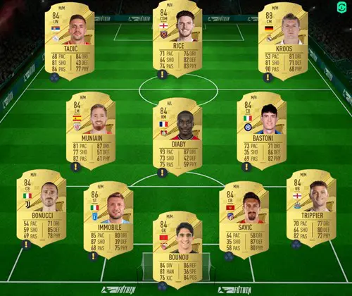 FIFA 23 Flashback Jorginho SBC Solution 2