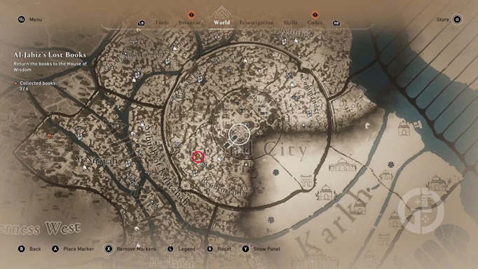 Assassin's Creed Mirage 'A Gift For You' Enigma map location