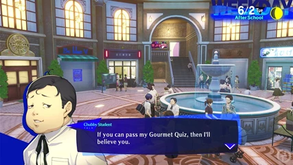 Persona 3 Reload Chubby Student Quiz