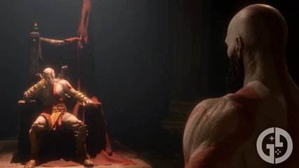 Kratos Meets Younger Self
