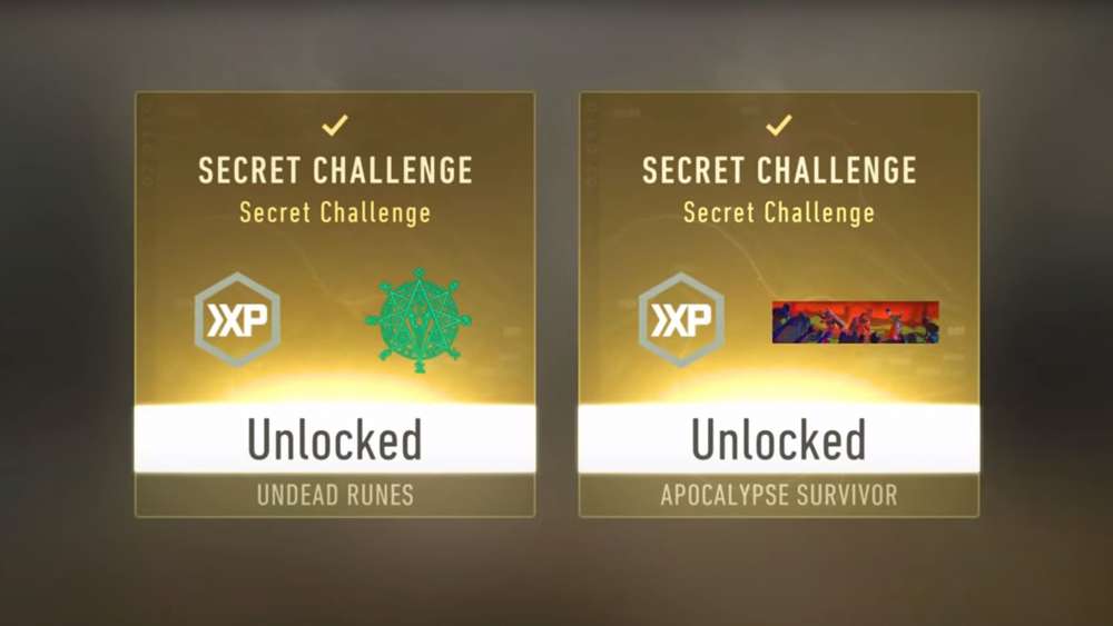 All secret challenges & rewards in Warzone: The Haunting