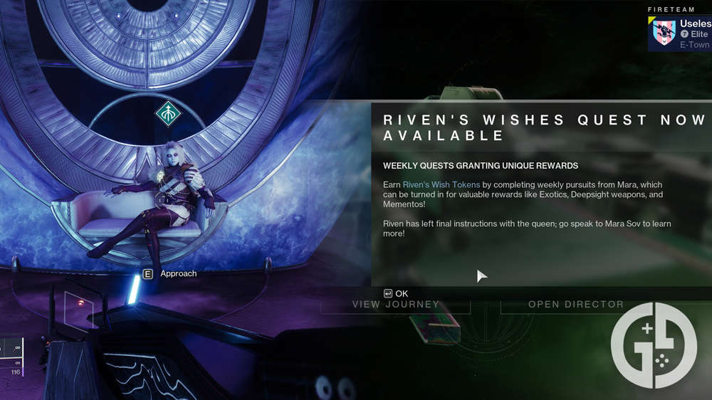 Destiny 2 Riven's Wishes quest steps & rewards