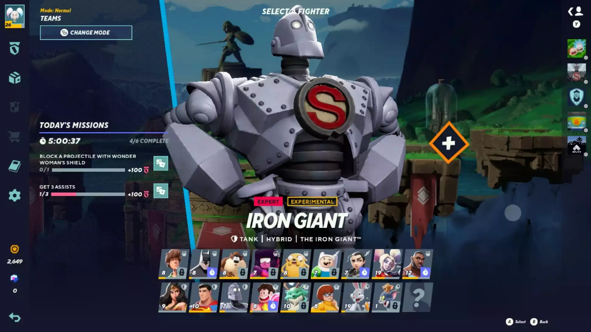MultiVersus Iron Giant Guide: Combos, Perks, Specials, And More