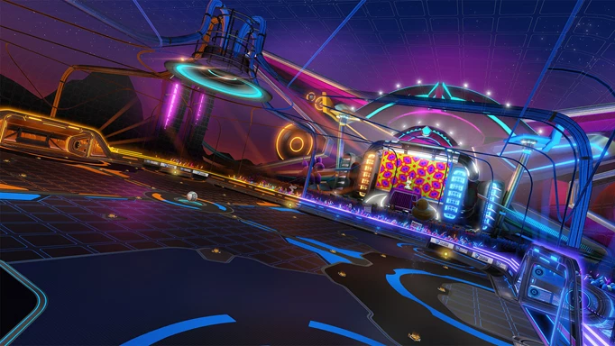 Rocket League New Season 2 Arena: Neon Fields