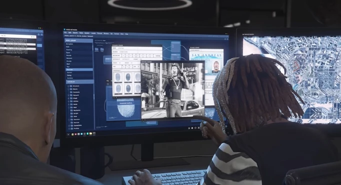 Johnny Guns GTA on a computer screen.