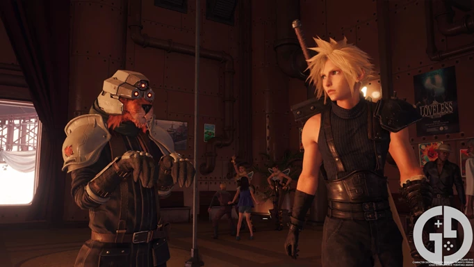 Final Fantasy 7 Rebirth Cloud and Red