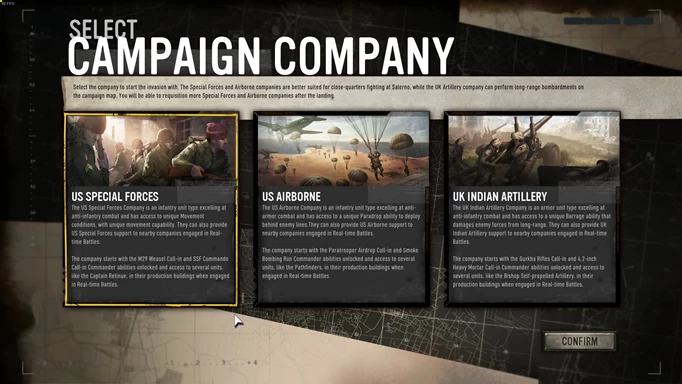 Company Of Heroes 3 Select Campaign Company