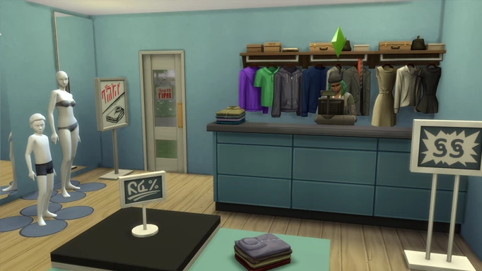 داشتن یک فروشگاه خرده فروشی در Sims 4: بهترین راه های کسب سریع پول