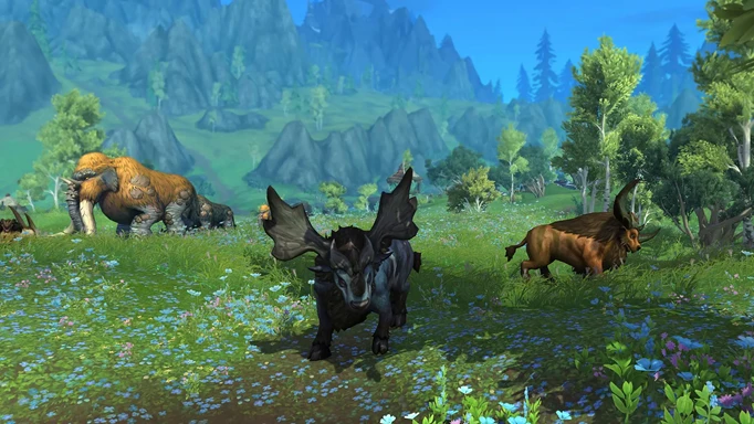 Cinematic Still of World Of Warcraft Dragonflight Expansion