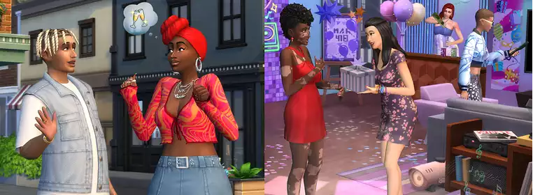 The Sims 4 Party Essentials & Urban Homage Kits release date, CAS & Build/Buy items