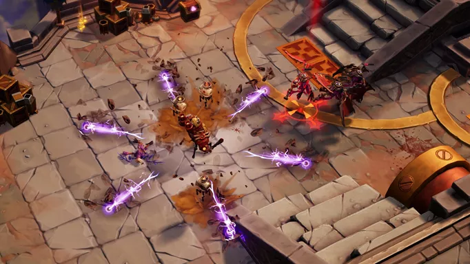 A gameplay screenshot of Torchlight 3, one of the best games like Diablo