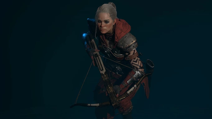 Picture of a rogue with a crossbow in Diablo 4