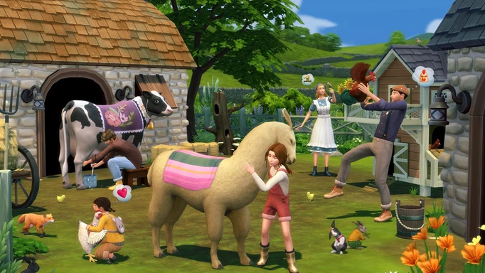 The Sims 4: Cottage Living Promotional Image