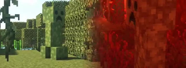Minecraft Modder Created The Most Evil Texture Pack Ever