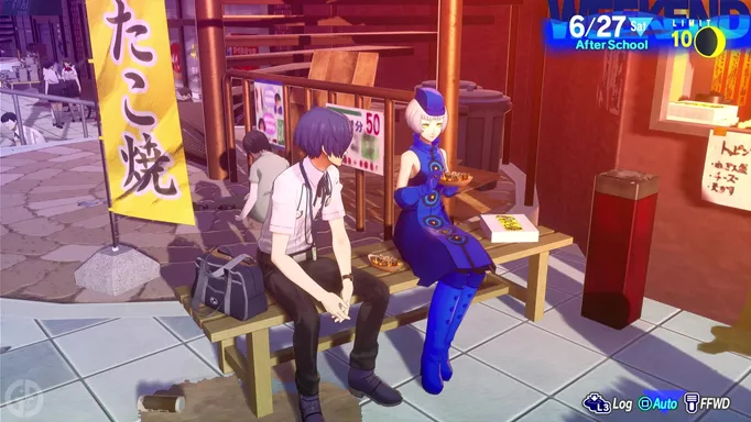 A date with Elizabeth in P3R, who isn't one of the romance options in Persona 3 Reload