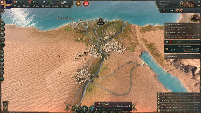 Best Countries To Play In Victoria 3: Egypt