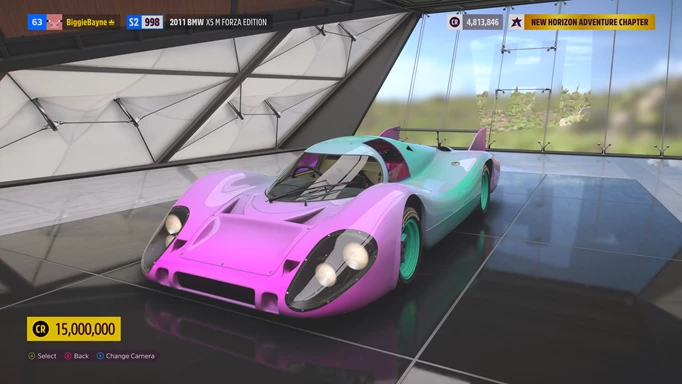 A Forza Horizon 5 high rollers vehicle.