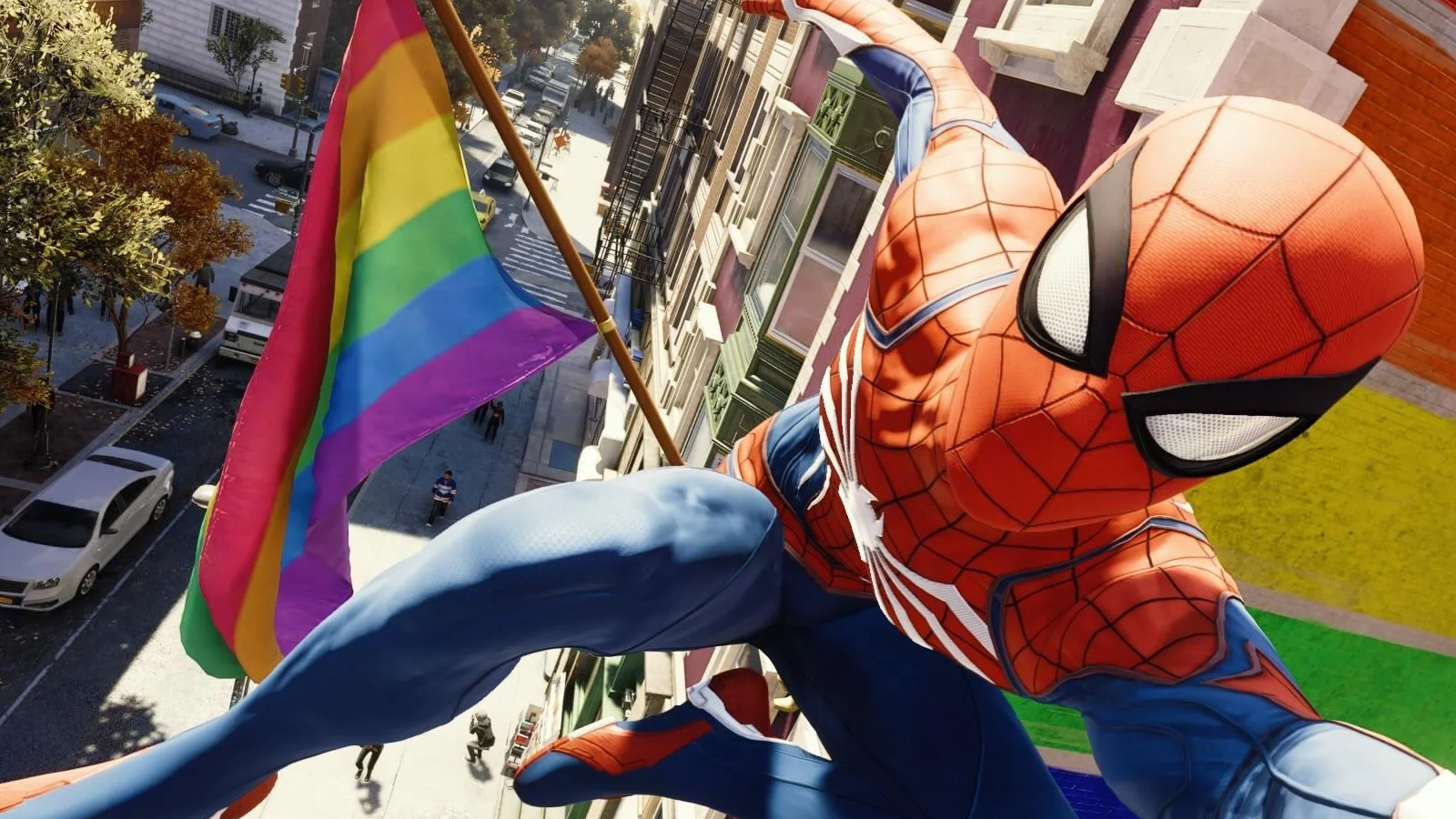 Nexus Mods bans user for Spider-Man mod removing Pride flags