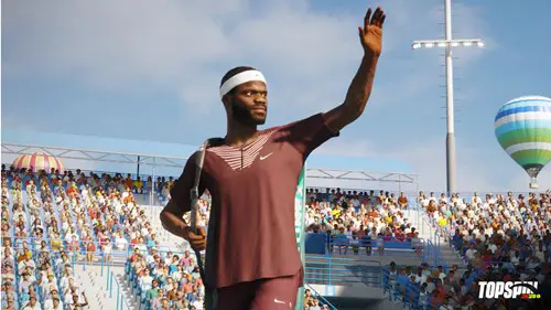 Frances Tiago in TopSpin 2K25