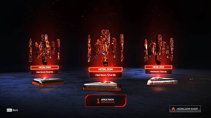 apex legends heirloom - how much do heirlooms cost