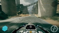 Ghostrunner 2 Riding The Bike Through Ruins