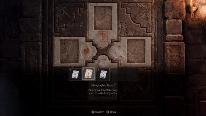 How to solve the Lithographic Stone Puzzle in the Resident Evil 4 Remake