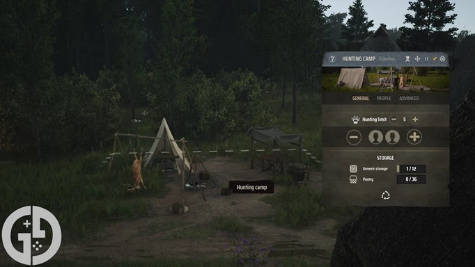 Image of a Hunting Camp in Manor Lords