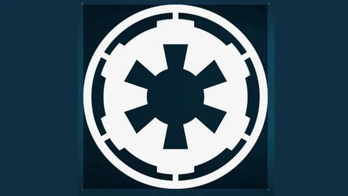 Image of the Galactic Empire emblem in Armored Core 6