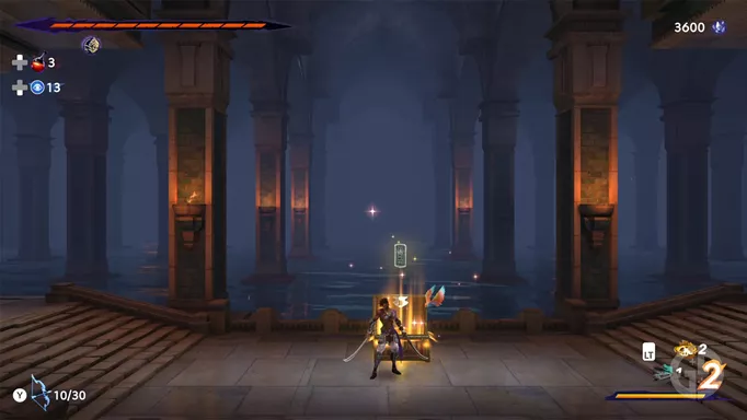 Upper City Azure Damascus Ingot location 2 in Prince of Persia: The Lost Crown