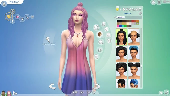Pink berry sim for the Not So Berry Challenge