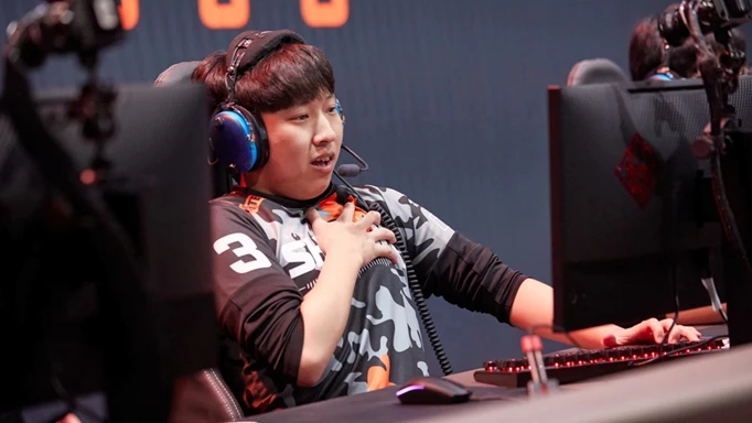 Minho "Architect" Park in the Overwatch League