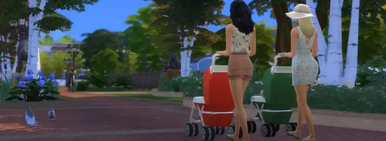 Are there strollers in The Sims 4 Growing Together?