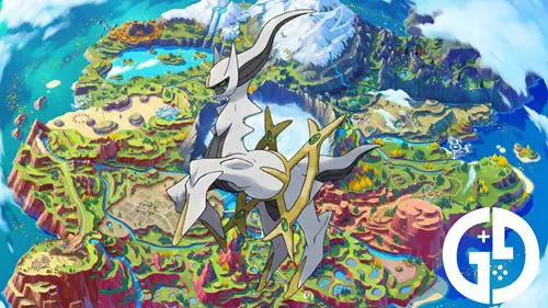 Arceus, one of the best Dialga Tera Raid counters in Pokemon Scarlet & Violet