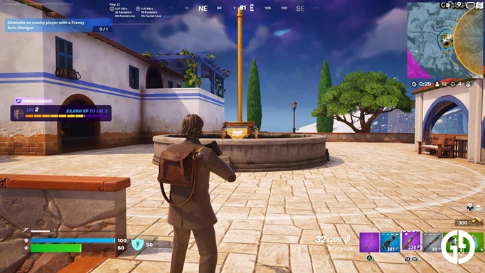 Capture point in Fortnite