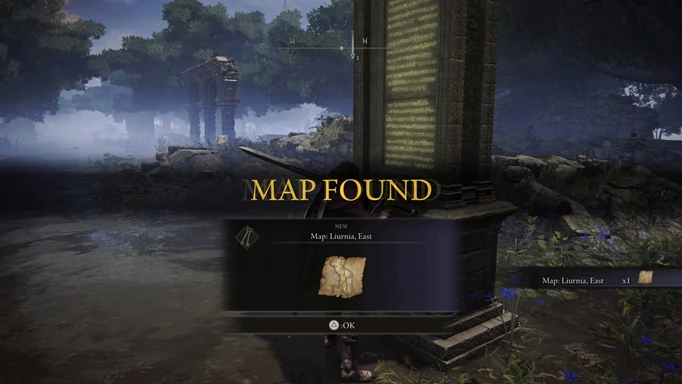 Elden Ring Map Fragments: Map Found