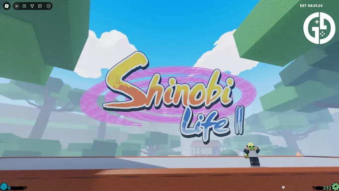 The logo for Shinobi Life 2.