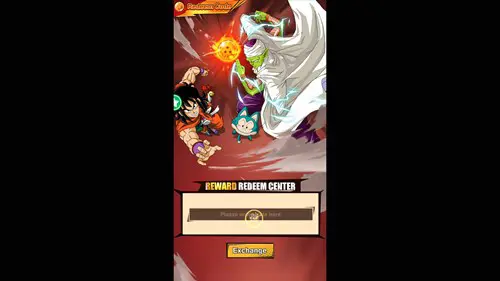The code redemption screen in Legendary Warriors of Battle