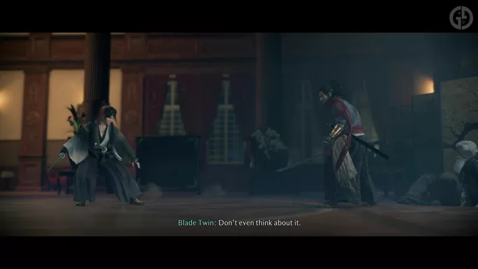 Finding out your Blade Twin is alive in Rise of the Ronin