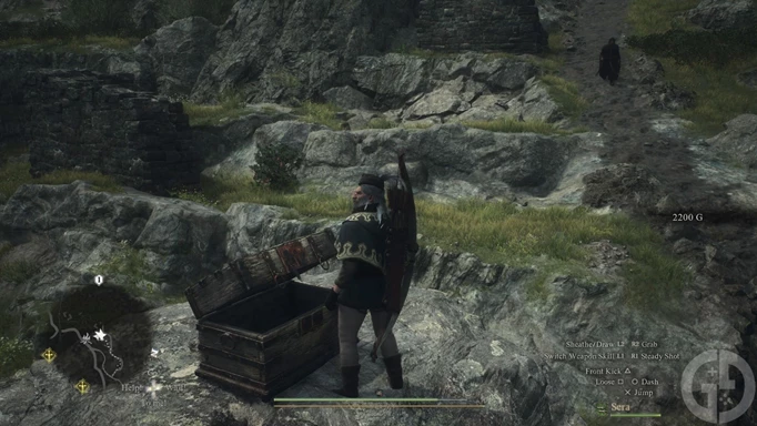 The Arisen looting a chest for Gold in Dragon's Dogma 2