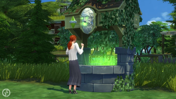 Image of a Wishing Well in The Sims 4