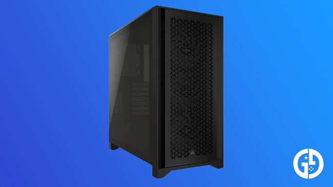 The Corsair 4000D case, one of the best airflow PC cases