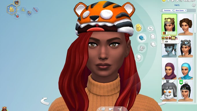 Playful hat in The Sims 4