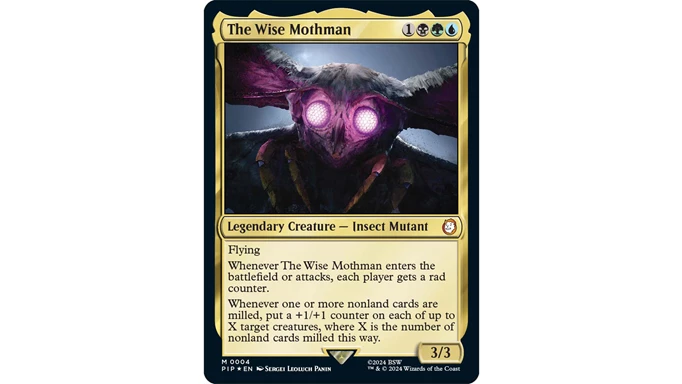 MTG Fallout 0013 The Wise Mothman