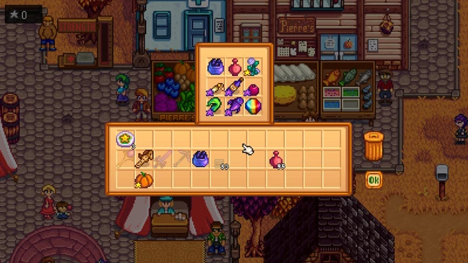 An example of the best Grange Display in Stardew Valley