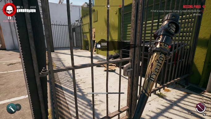 an image of Dead Island 2 showing the Gang Green Gate