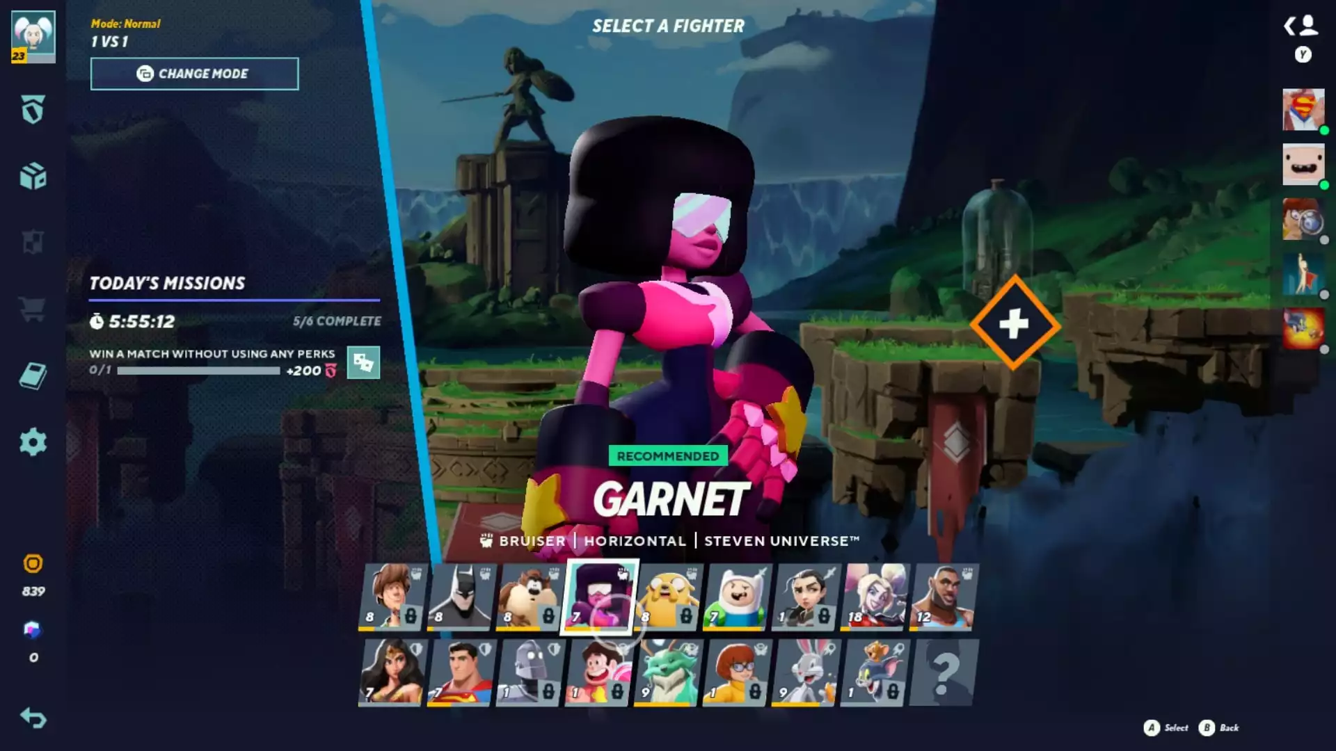 MultiVersus Garnet Guide: Combos, Perks, Specials, And More