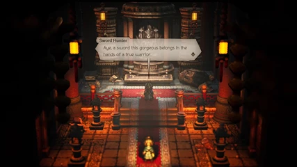Octopath Traveler 2 Sword Hunter In The Decaying Temple